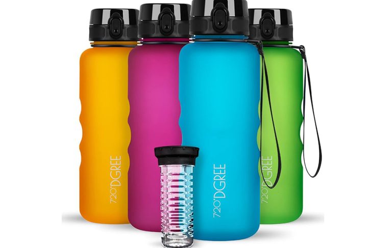 Bewertung der 720°DGREE Trinkflasche 1L Sport “uberBottle” SoftTouch + Sieb – BPA-Frei – Multifunktionale Trinkflasche