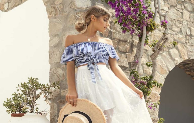 Der Off-Shoulder-Trend ist zurück – wenn du ihn so trägst